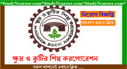 Bangladesh small and cottage industries corporation job circular 2020