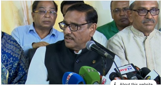 চাকরিতে প্রবেশের বয়স ৩৫ করে দেওয়া হবেঃ ওবায়দুল কাদের